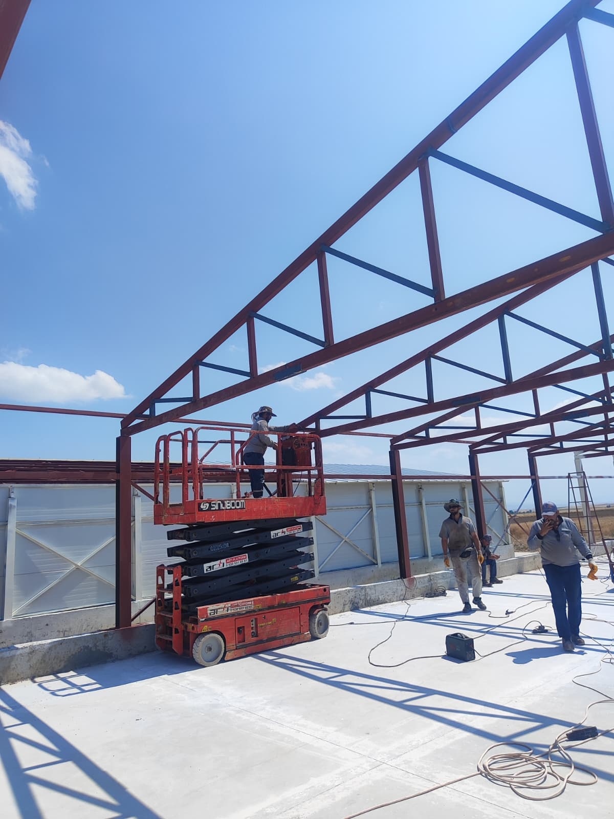 İstanbul Manlift Kiralama — Artı Platform saha çalışması