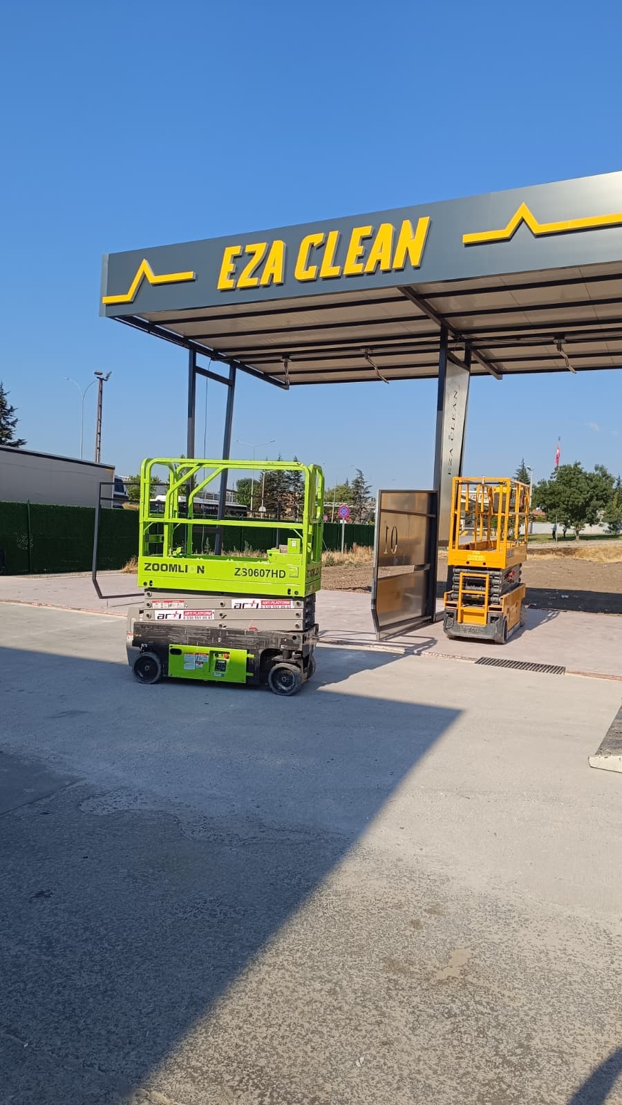 İkitelli Manlift Kiralama — Artı Platform saha çalışması
