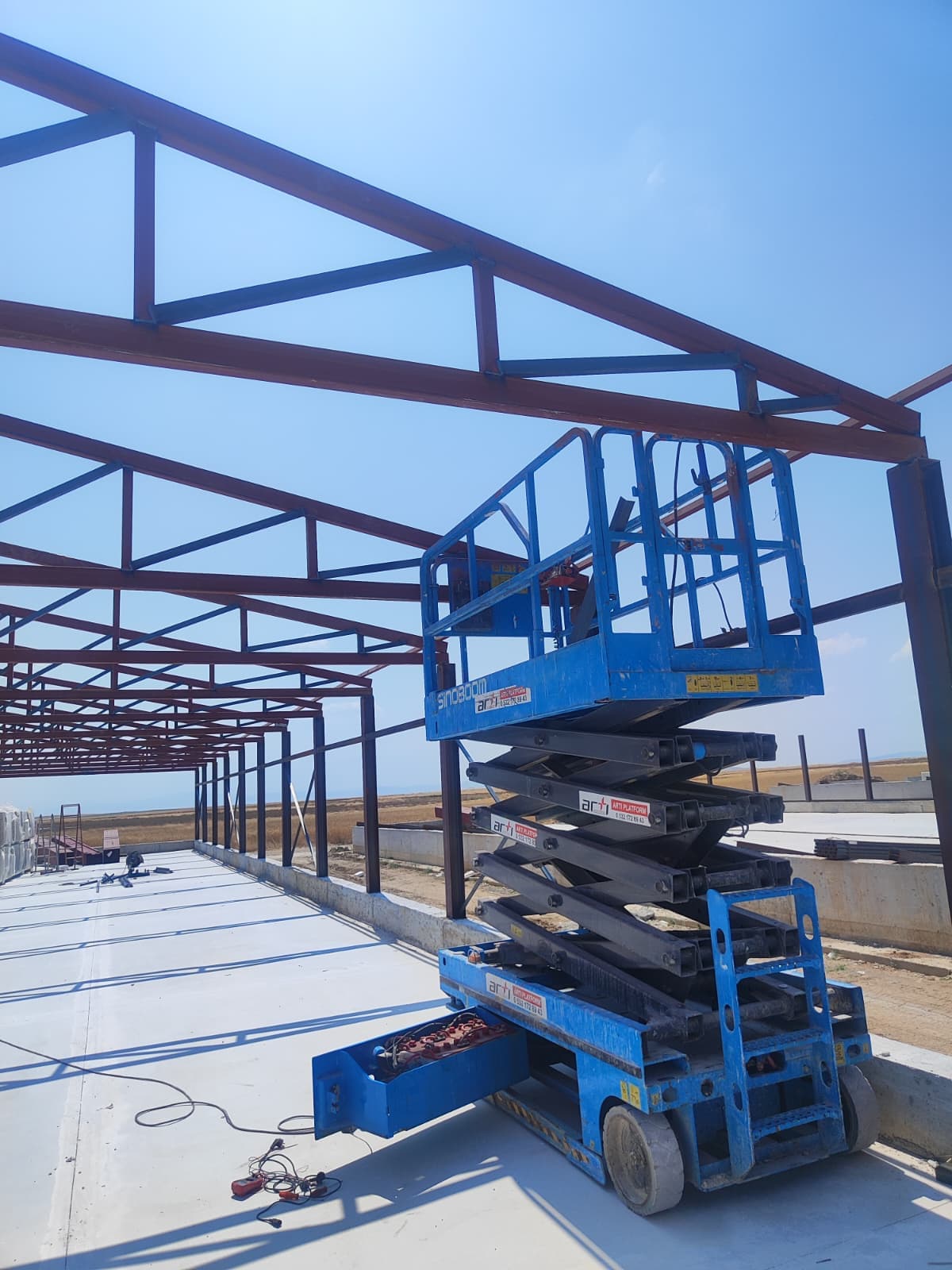 İstanbul Makaslı Platform Kiralama — Artı Platform saha çalışması